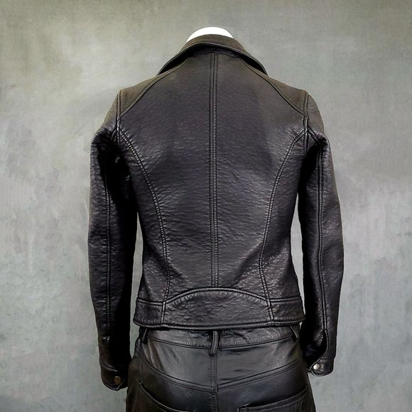Hollister Vegan Leather Moto Jacket - Picture 5 of 15
